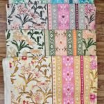 100% pure cotton jaipur bedsheet
