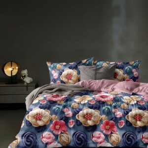 7d bedsheet with 2 pillow cover