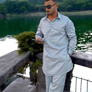 pro axis kurta pajama light blue