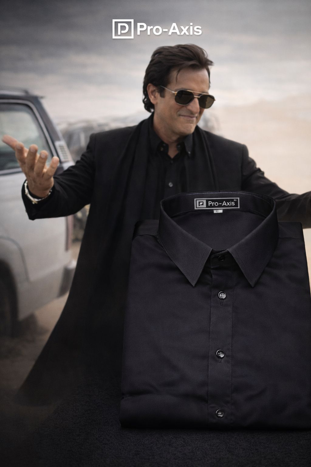 pro axis kurta pajama black