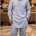 pro axis kurta pajama light blue